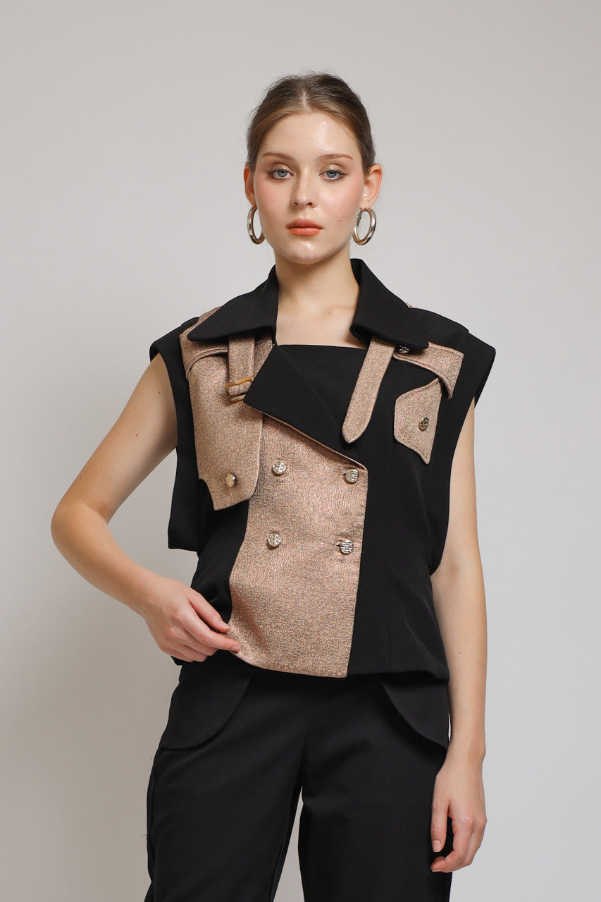 Bloom et Champs Acrylic Blouse
