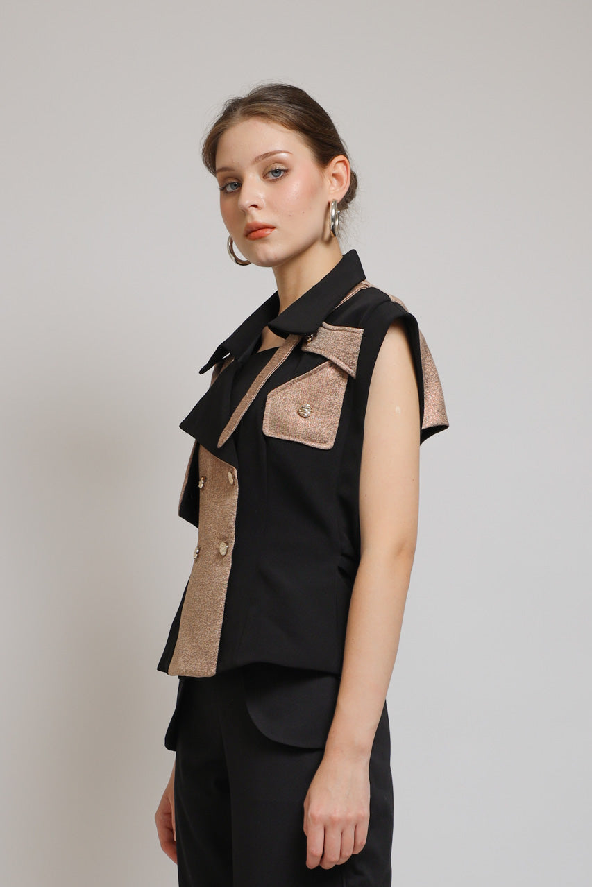 Bloom et Champs Acrylic Blouse