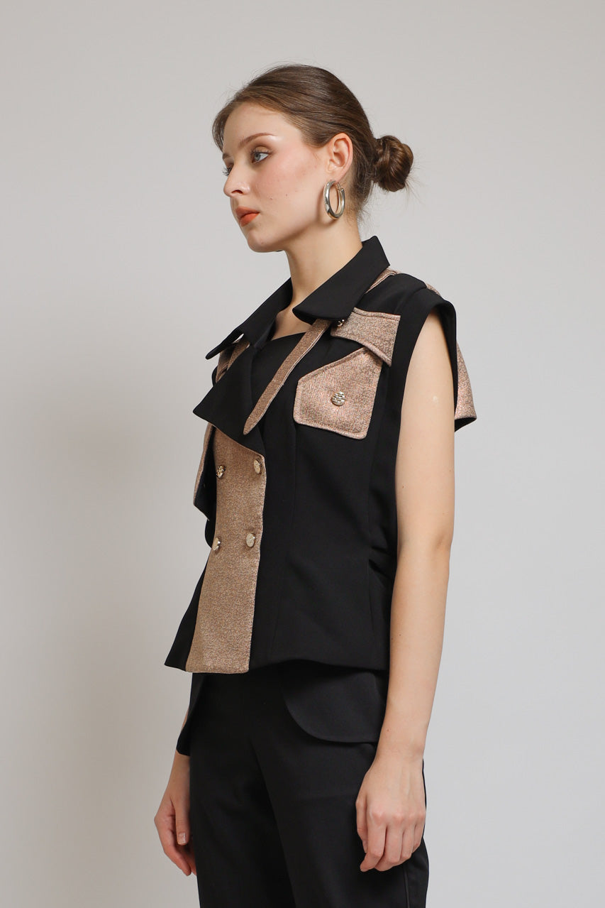 Bloom et Champs Acrylic Blouse