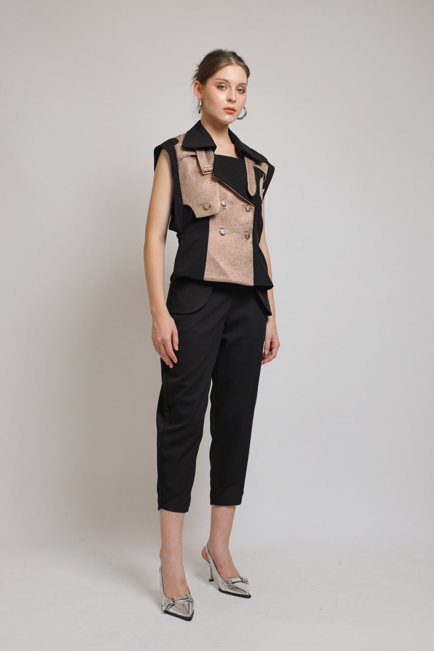 Bloom et Champs Acrylic Blouse