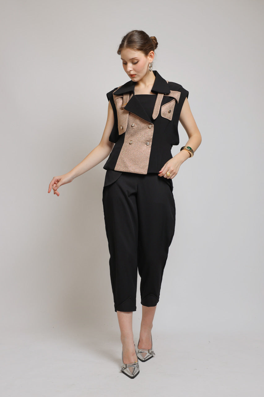 Bloom et Champs Acrylic Blouse