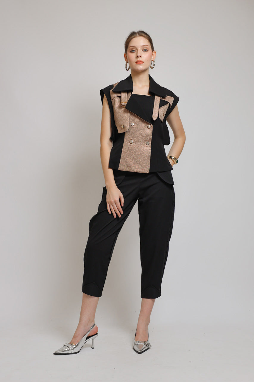 Bloom et Champs Acrylic Blouse