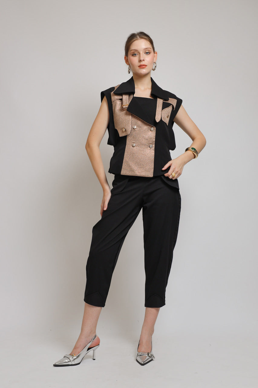 Bloom et Champs Acrylic Blouse