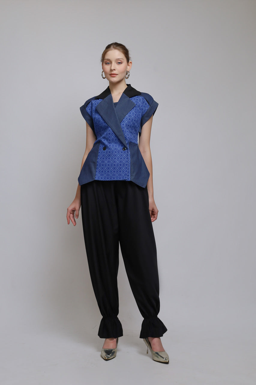 Bloom et Champs Blouse Denim Corak
