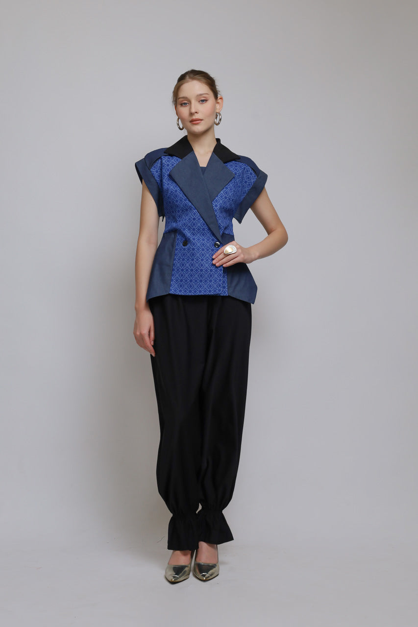 Bloom et Champs Blouse Denim Corak