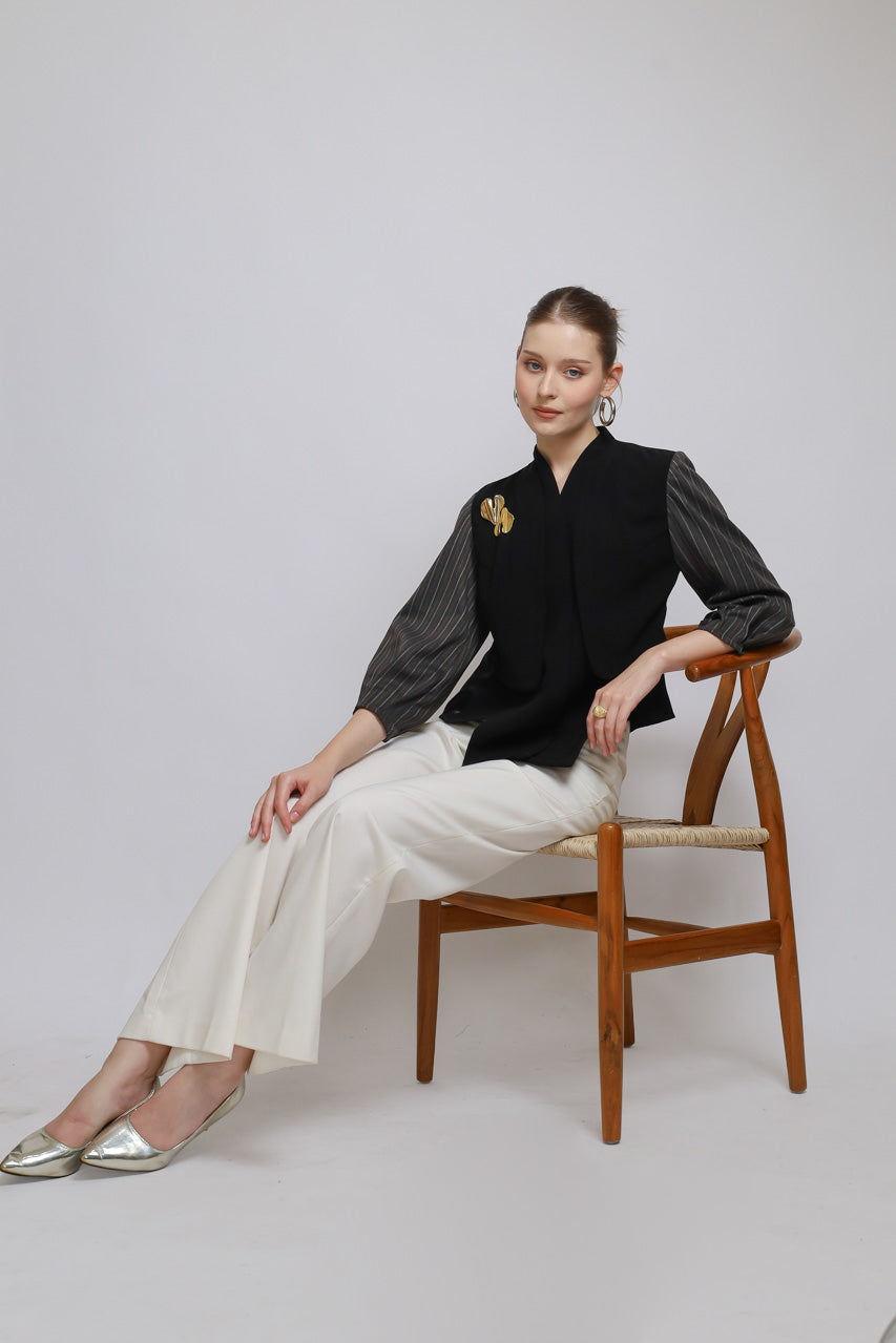 Bloom et Champs Blazer Double Lapel