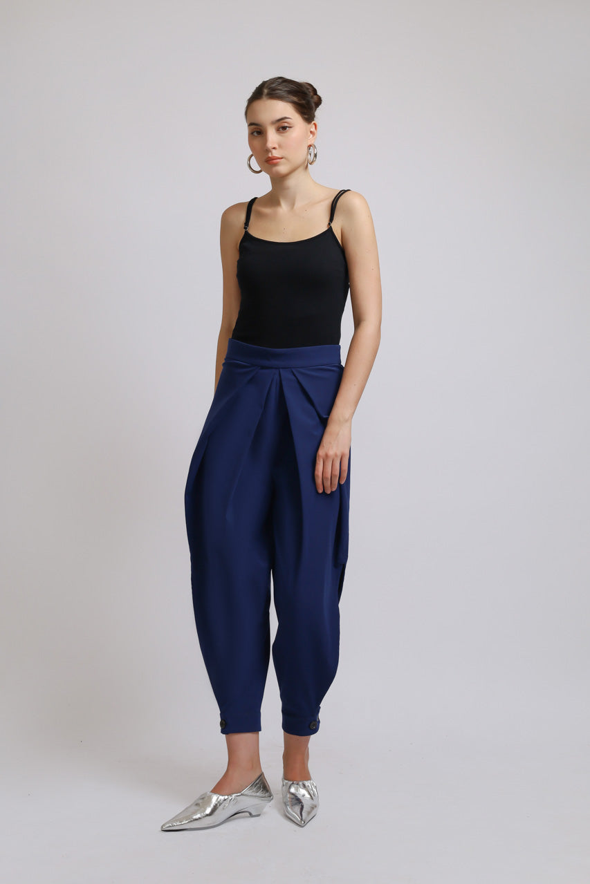 Bloom et Champs Slit Navy Pants