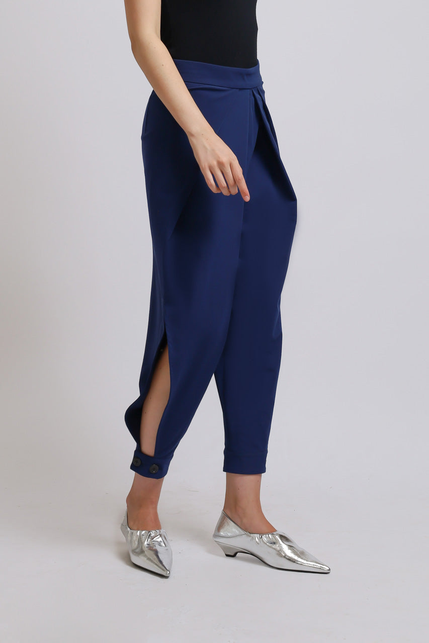 Bloom et Champs Slit Navy Pants