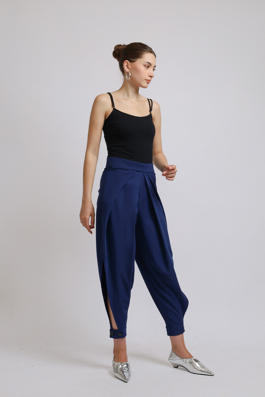 Bloom et Champs Slit Navy Pants