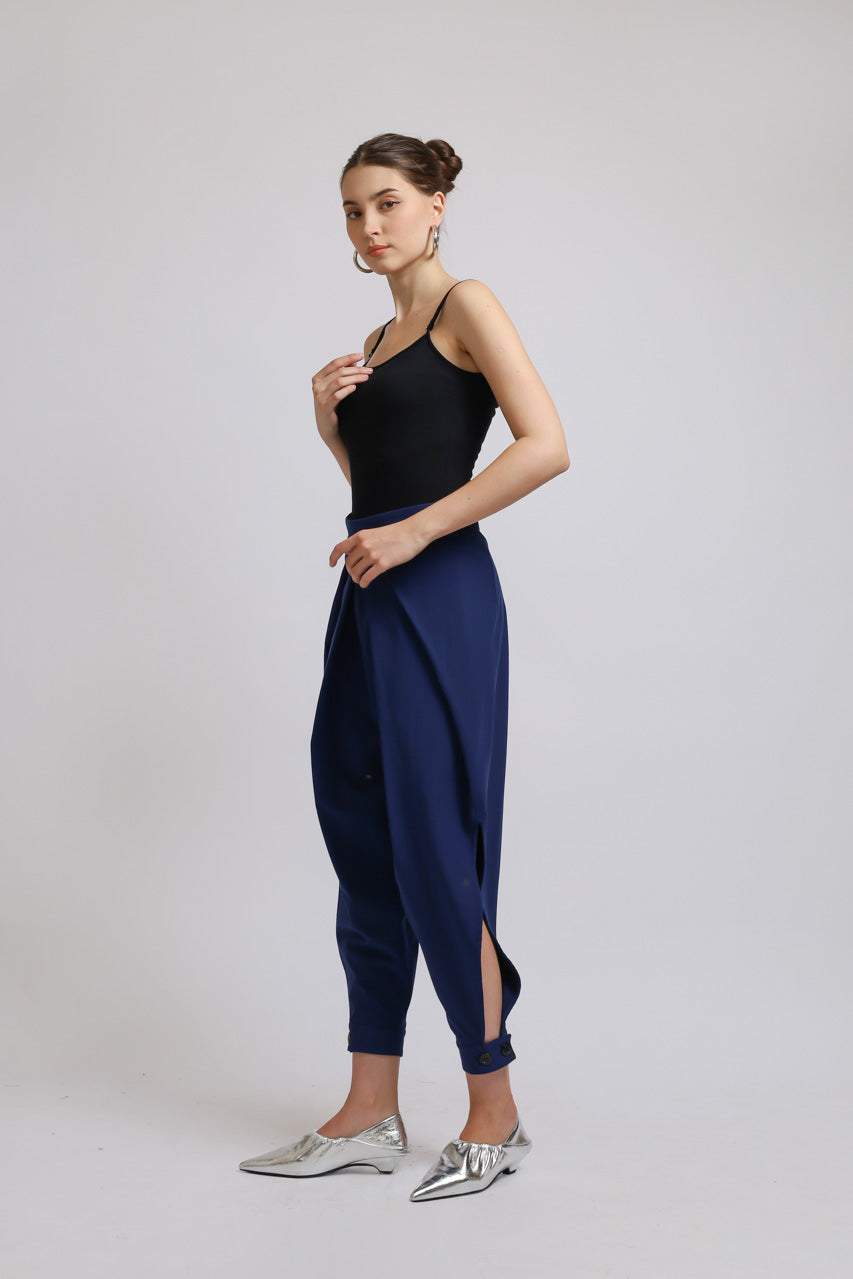 Bloom et Champs Slit Navy Pants