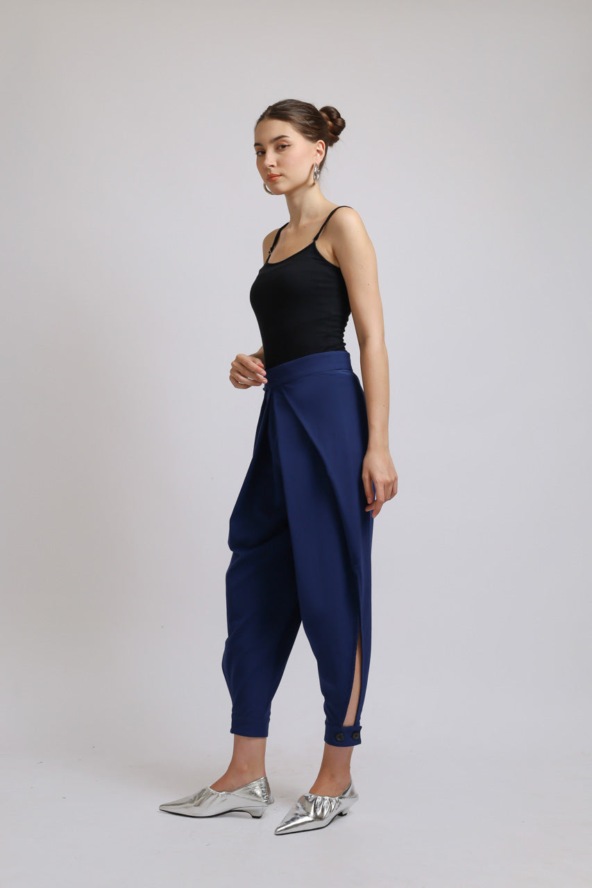 Bloom et Champs Slit Navy Pants