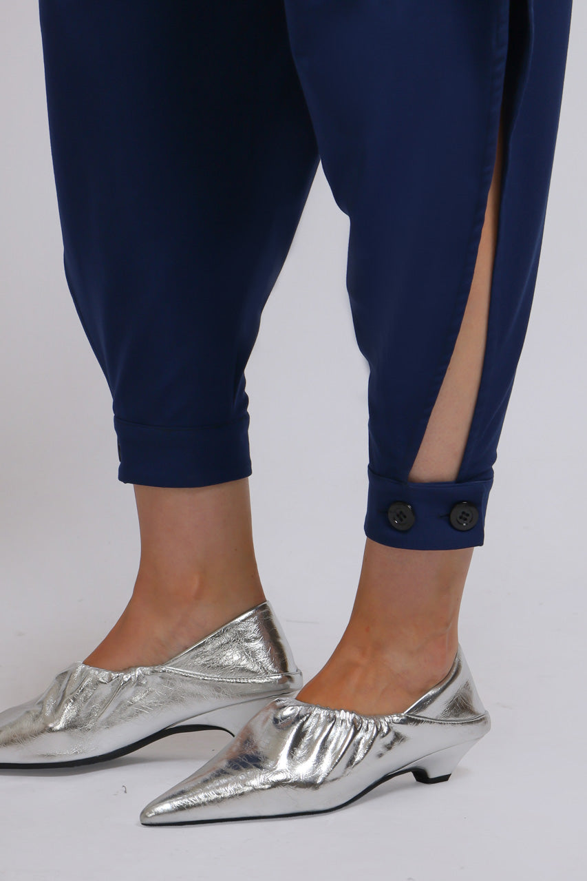 Bloom et Champs Slit Navy Pants