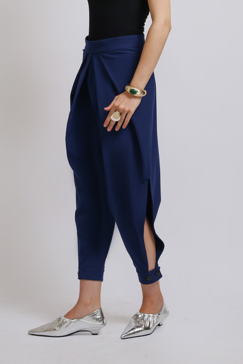 Bloom et Champs Slit Navy Pants
