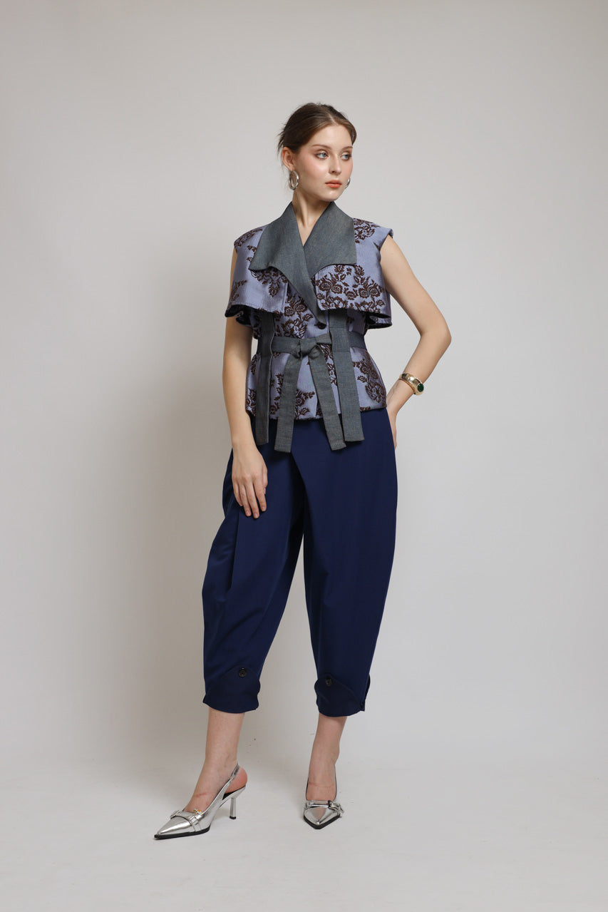 Bloom et Champs ACK Jacquard Blouse