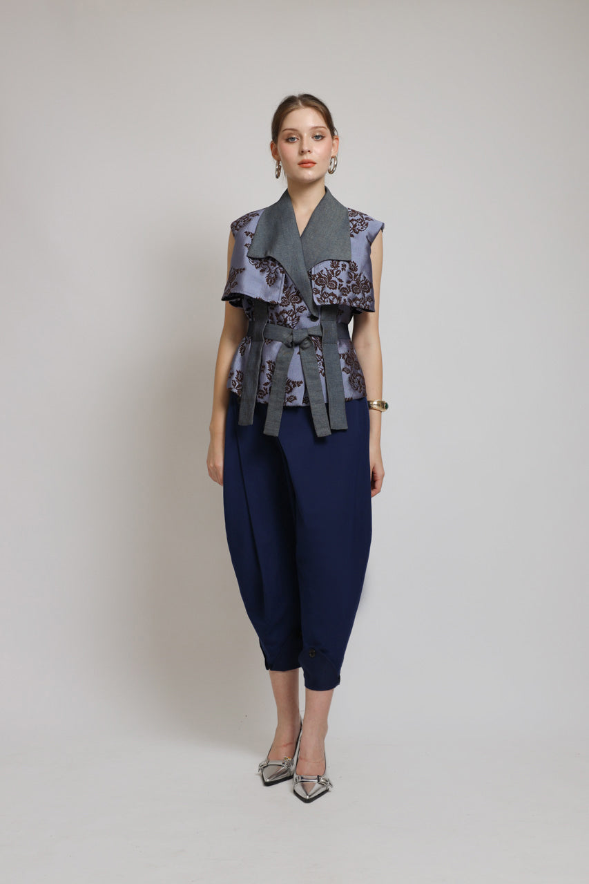 Bloom et Champs ACK Jacquard Blouse