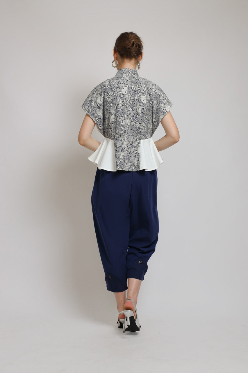 Bloom et Champs Coral Tassel Blouse