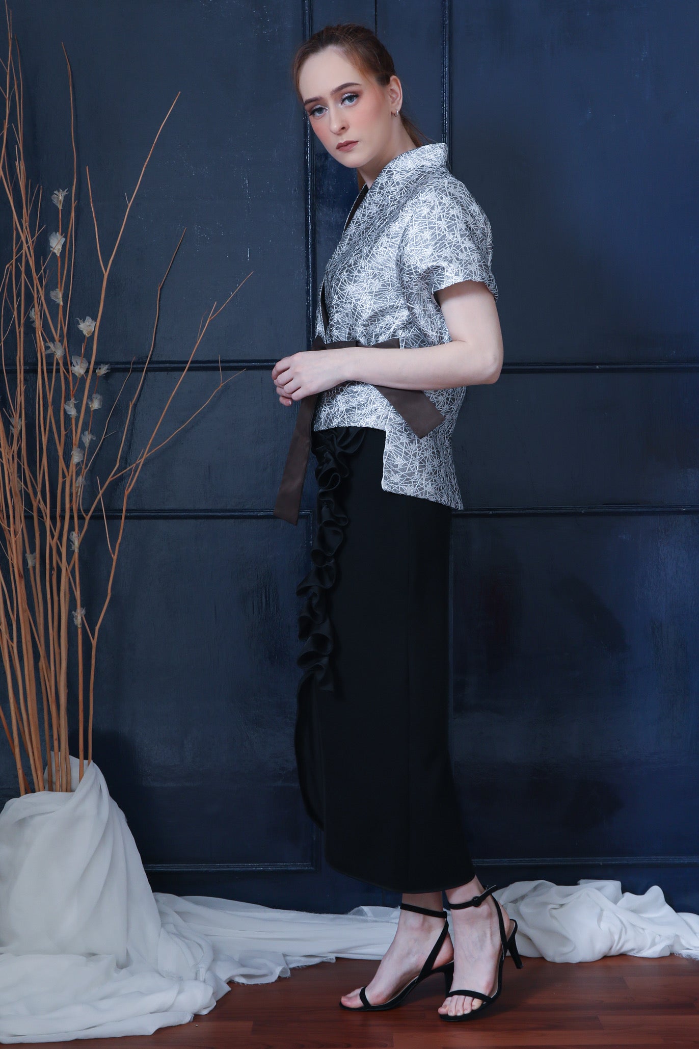 TOP KIMONO GLITTER