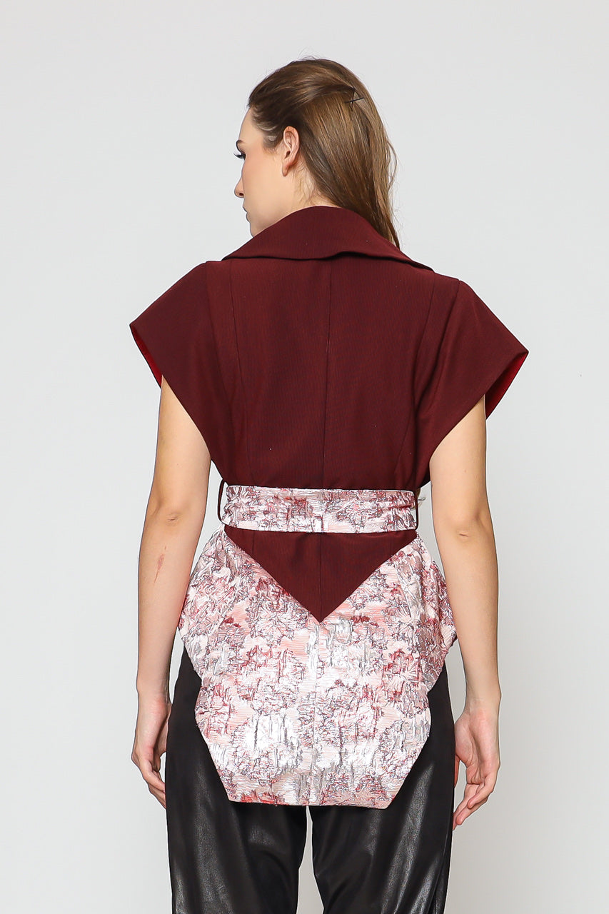 Bloom et Champs Top Uler Jacquard Merah