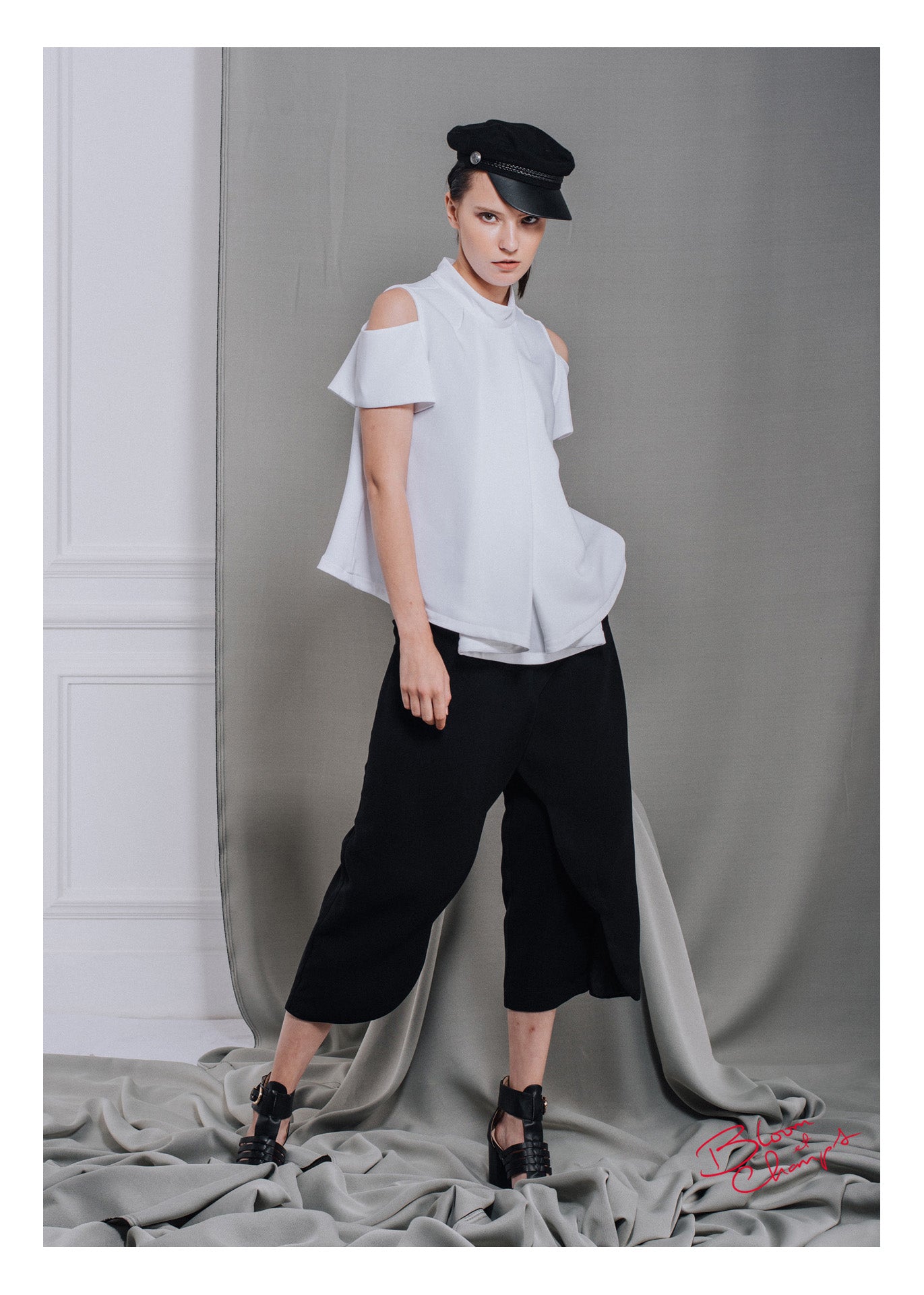 White Sleeved Top