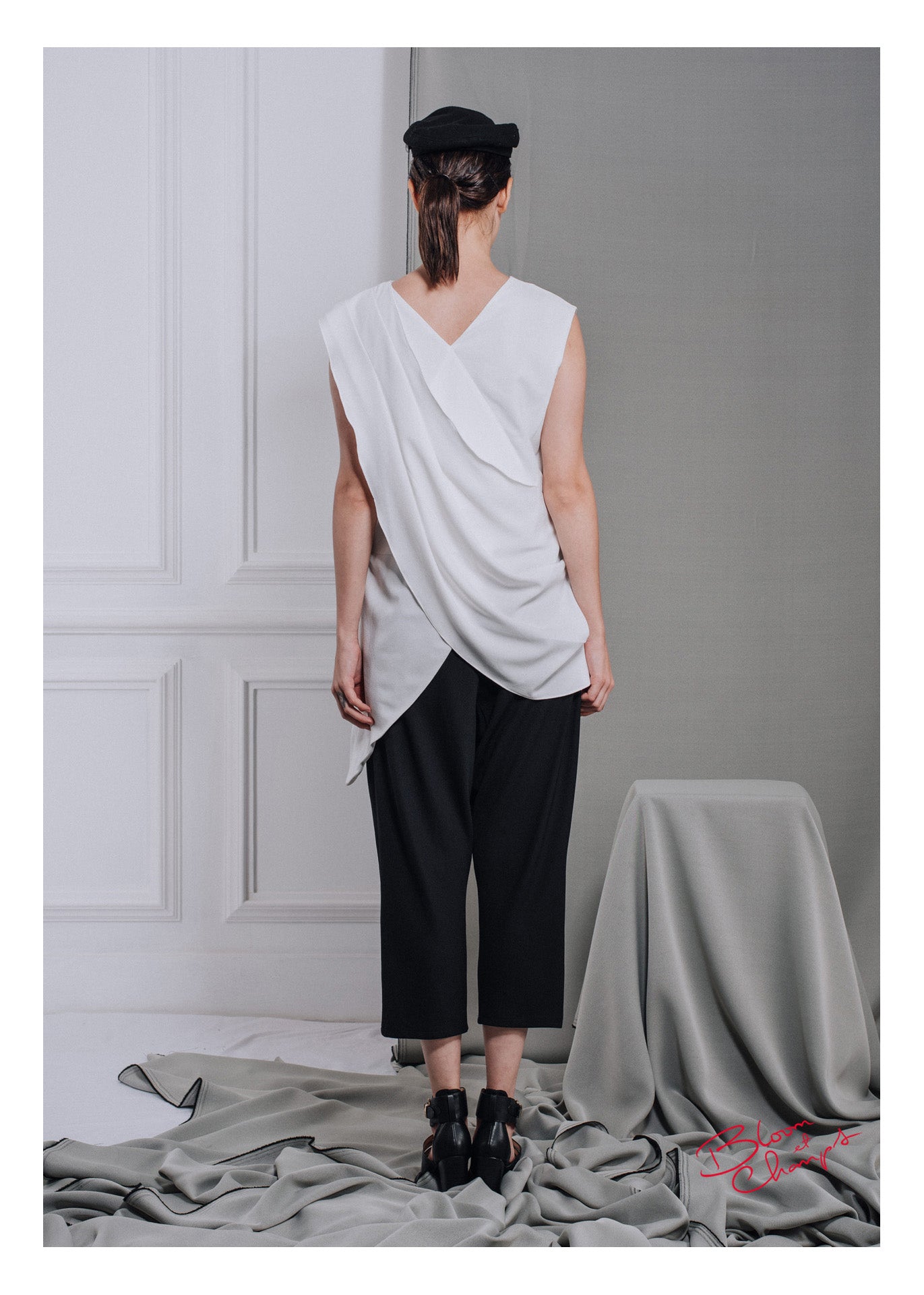 Poly White Top