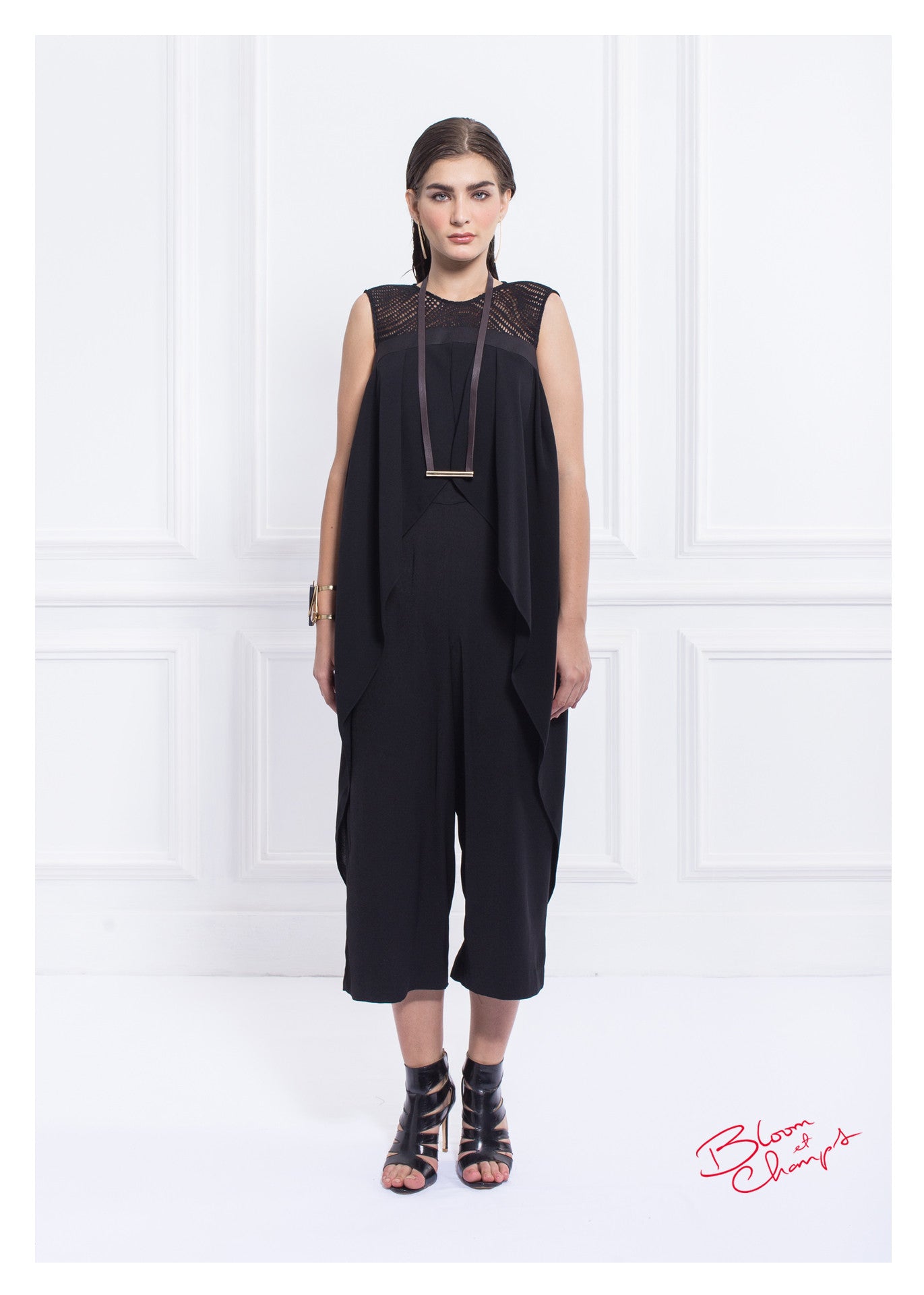 Cascading Jumpsuit