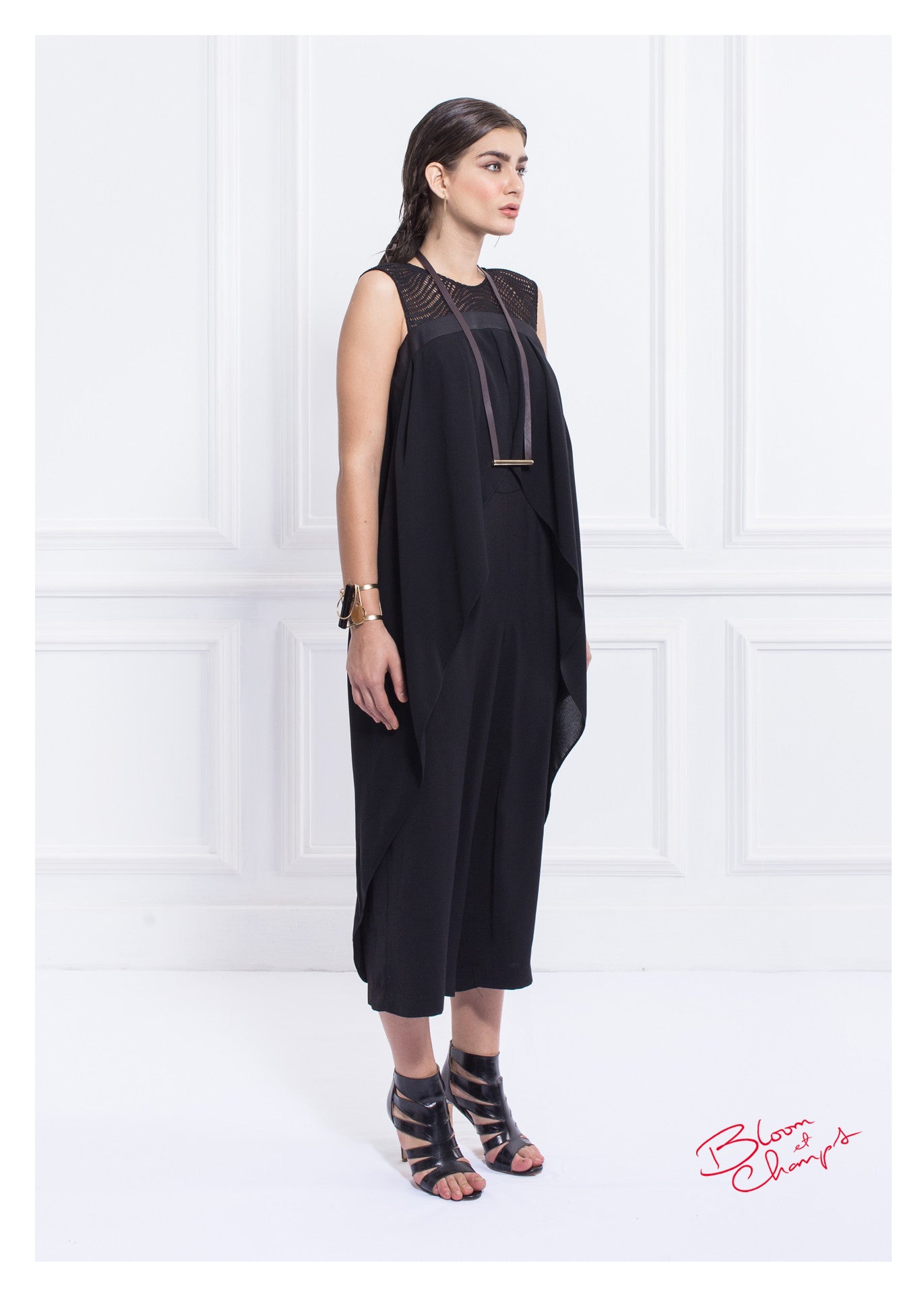 Cascading Jumpsuit