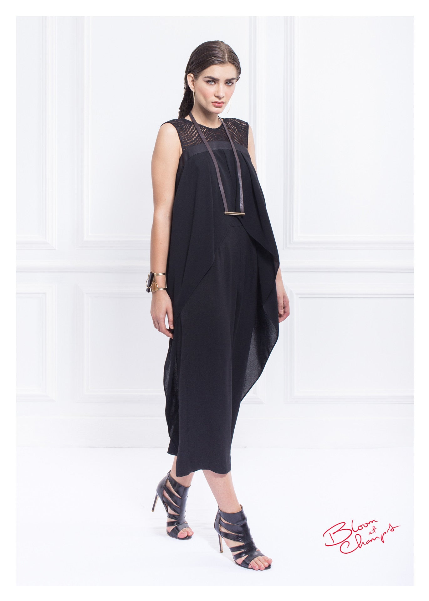 Cascading Jumpsuit