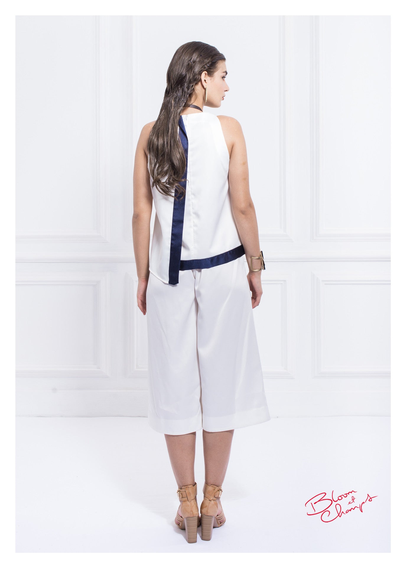 Navy Lis Pants